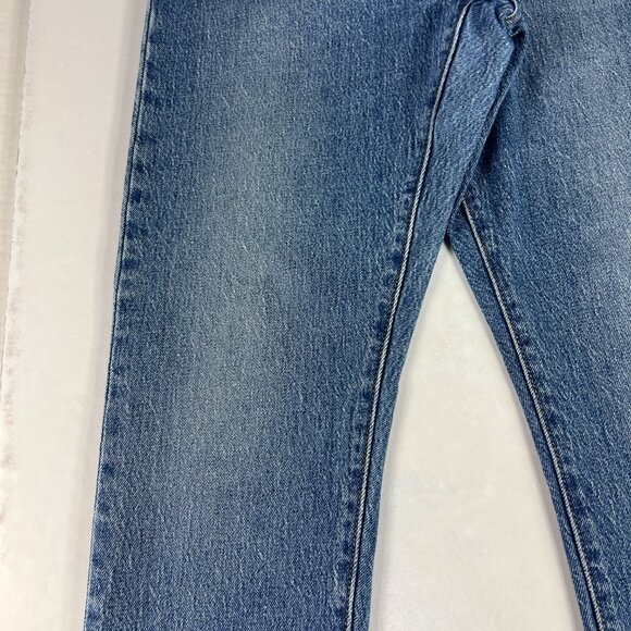Levi's Jeans Women's 29x27* 501 Skinny Ankle High Rise Blue Stretch Denim Tag 27 - Picture 4 of 16